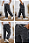 CALÇA CARGO UNISSEX BOLSO LATERAL STREET JEANS - Imagem 4