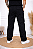 CALÇA CARGO PRETA UNISSEX BOLSO LATERAL STREET SARJA - Imagem 3