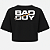 CROPPED OVERSIZED PRETO BADGUY - Imagem 1