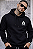 MOLETOM CANGURU PRETO UNISSEX TRIANGLE - Imagem 2
