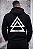 MOLETOM CANGURU PRETO UNISSEX TRIANGLE - Imagem 3