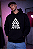 MOLETOM CANGURU PRETO UNISSEX TRIANGLE 2 - Imagem 3