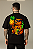 CAMISETA OVERSIZED CAPIVARA ABACAXI PRETA RAVE - Imagem 3