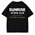 CAMISETA OVERSIZED PRETA PREMIUM SUNRISE STREETWEAR AFTER - Imagem 1