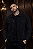 JAQUETA JEANS MASCULINA PRETA SARJA COM ELASTANO SLIM - Imagem 1
