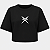 CROPPED OVERSIZED PRETO STAR - Imagem 2