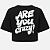CROPPED OVERSIZED AFTER ARE YOU CRAZY? - Imagem 2