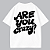 CAMISETA OVERSIZED AFTER ARE YOU CRAZY? - Imagem 3