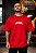 CAMISETA OVERSIZED VERMELHA AFTER ARE YOU CRAZY? - Imagem 3