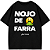 CAMISETA OVERSIZED AFTER NOJO DE FARRA - Imagem 1