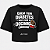 CROPPED OVERSIZED AFTER QUEM TEM DIABETES VAZA QUE P DOCINHO CHEGOU - Imagem 1