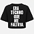 CROPPED OVERSIZED AFTER ERA TECHNO QUE ME FALTAVA - Imagem 1