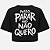 CROPPED OVERSIZED AFTER POSSO PARAR MAS NÃO QUERO - Imagem 1