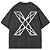 CAMISETA OVERSIZED ADRIATIQUE PRETA ESTONADA - Imagem 1