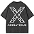 CAMISETA OVERSIZED ADRIATIQUE PRETA ESTONADA 02 - Imagem 1