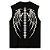 REGATA SKULL OVERSIZED AFTER - Imagem 1