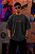 CAMISETA OVERSIZED PRETA ESTONADA GOOD VIBES - Imagem 4