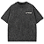 CAMISETA OVERSIZED PRETA ESTONADA SKULL - Imagem 2