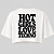 CROPPED OVERSIZED AFTER HOT GIRLS LOVE TECHNO - Imagem 2