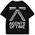 CAMISETA AGENTS OF TIME OVERSIZED AFTER PRETA - Imagem 1