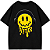 CAMISETA OVERSIZED AFTER SMILE PRETA - Imagem 1