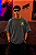 CAMISETA OVERSIZED PRETA ESTONADA EYE GREEN - Imagem 2