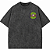 CAMISETA OVERSIZED PRETA ESTONADA EYE GREEN - Imagem 1
