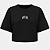 CROPPED ERA ISSO OU PSICÓLOGO OVERSIZED AFTER PRETO - Imagem 2