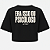 CROPPED ERA ISSO OU PSICÓLOGO OVERSIZED AFTER PRETO - Imagem 1