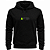 MOLETOM CANGURU PRETO TECHNO GREEN - Imagem 2