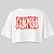 CROPPED KEINE MUSIK OVERSIZED AFTER STREET - Imagem 1