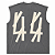 REGATA 44 OVERSIZED ESTONADA CHUMBO - Imagem 1