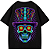 CAMISETA CALAVEIRA OVERSIZED AFTER PRETA - Imagem 1
