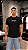 CAMISETA SLIM PRETA A VIDA NÃO É SÓ FEITA DE FESTAS ELASTANO ALGODÃO AFTER RAVE - Imagem 2