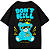 CAMISETA OVERSIZED TED PRETA AFTER DONT KILL MY VIBE RAVE ABACAXI - Imagem 2