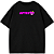 CAMISETA OVERSIZED TED PRETA AFTER DONT KILL MY VIBE RAVE ABACAXI - Imagem 6