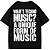 CAMISETA OVERSIZED WHATS TECHNO MUSIC? - Imagem 1
