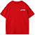 CAMISETA OVERSIZED VERMELHA AFTER WHAT’S TECHNO MUSIC? - Imagem 3