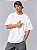Camiseta Oversized lisa branca básica - Imagem 1