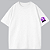 Camiseta Oversized smile branca básica - Imagem 3