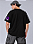 Camiseta Oversized smile preta básica - Imagem 2