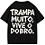 CAMISETA OVERSIZED AFTER TRAMPA MUITO E VIVE MUITO - Imagem 1