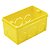 Caixa de Embutir 4x2 PVC Amarela - Tramontina - Imagem 1