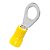 Terminal Olhal Isolado Amarelo 4,0 - 6,0MM M04 - Pacote com 100 peças - ELETROKIT - Imagem 1