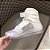 Tênis Sneaker Boot Louis Vuitton Translúcido "White" - Imagem 7