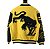 Jaqueta Louis Vuitton Varsity em Couro Bordada "Yellow" - Imagem 2