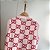 Colete Gucci GG Jacquard de lã "Ivory/Red" - Imagem 6