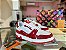 Tênis Louis Vuitton Trainer Sneaker "Red/White" (PRONTA ENTREGA) - Imagem 1
