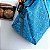 Bolsa de Viagem Louis Vuitton Keepall Triangle 50  "Azul-Turquesa" - Imagem 5