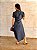 Vestido Longo em Jeans com Amarração - Imagem 2
